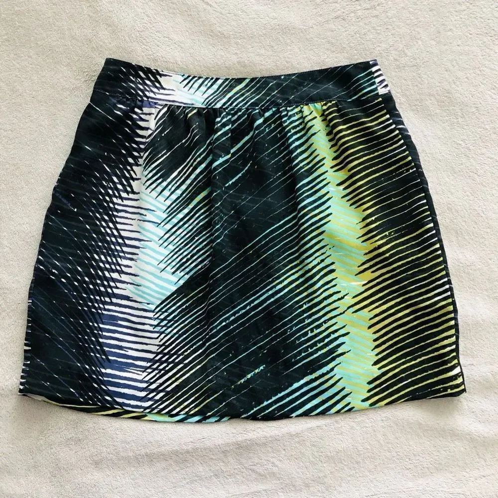 Anne Taylor Loft Women’s Multicolored Mini A-line Skirt